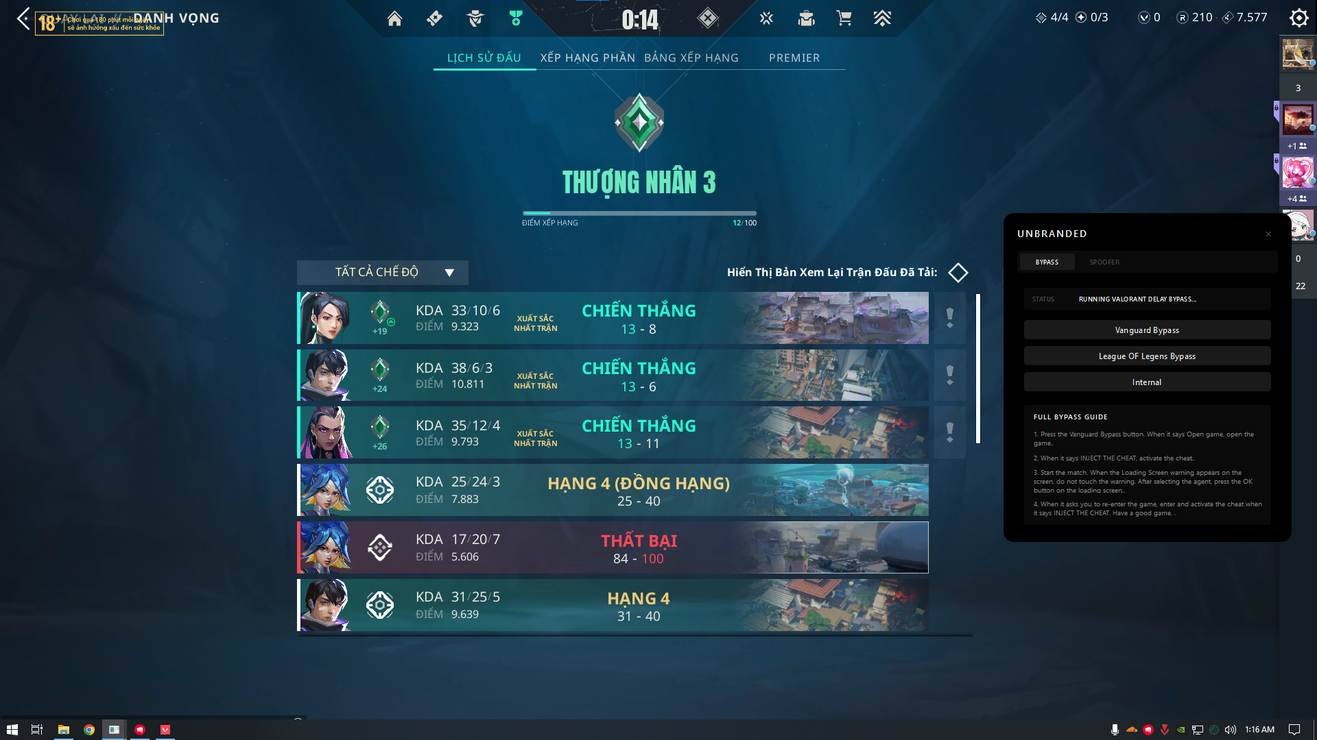 Bypass + Spoofer & Val Internal 